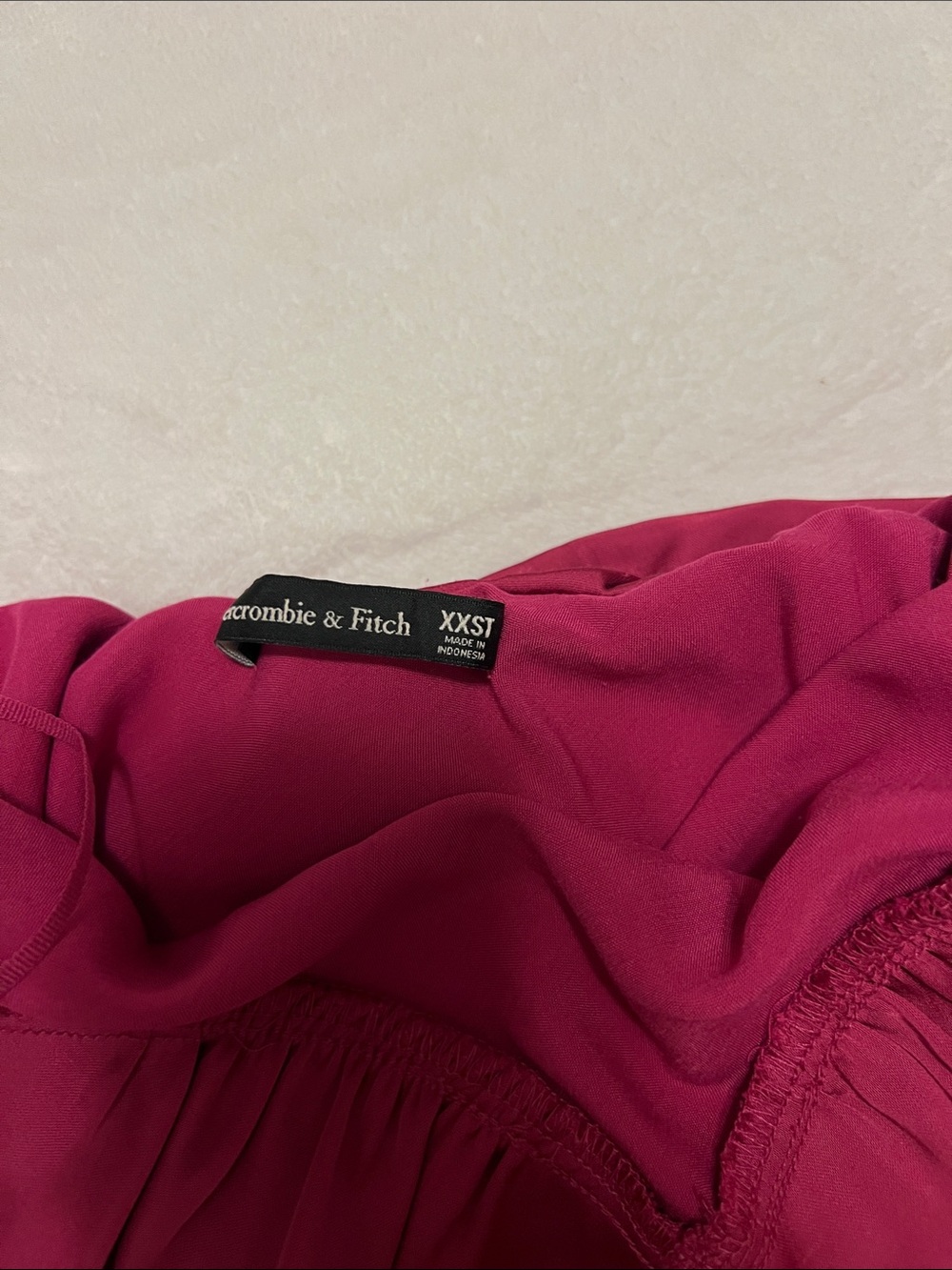 Abercrombie V-Neck Fuchsia Maxi Dress - Picture 5 of 5
